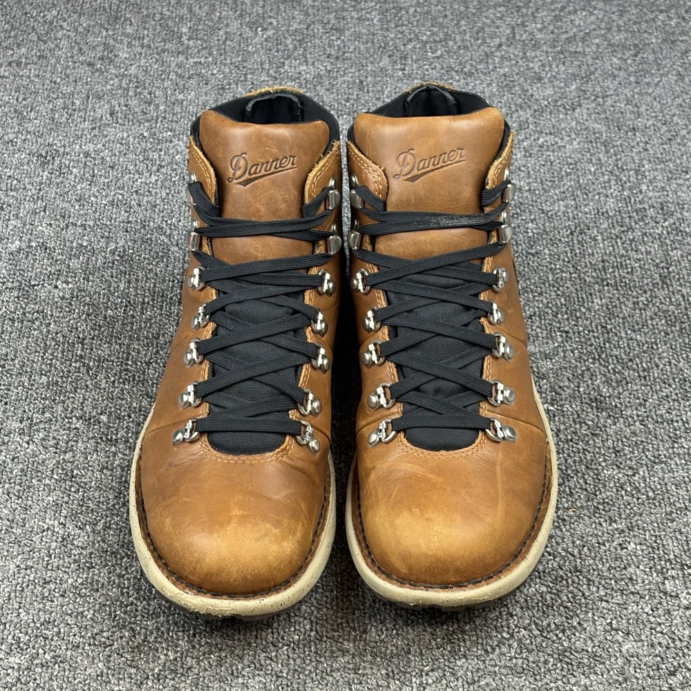 Danner Vertigo 917 Gore-Tex Boots 32381 Light Brown Leather Vibram Mens 9.5 D - Picture 4 of 10
